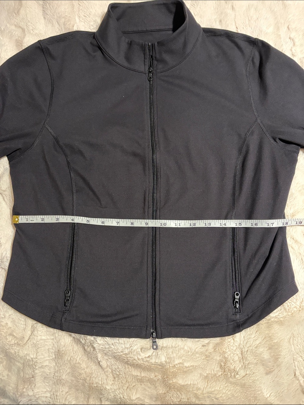NEW Aerie Real Good Black Zip-Up Sz XL - Picture 6 of 10